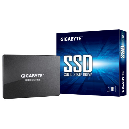 Gigabyte GP-GSTFS31100TNTD 1000 GB, SSD interface SATA, Write speed 500 MB/s, Read speed 550 MB/s