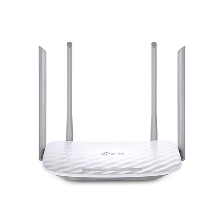 TP-LINK Router Archer C50 802.11ac, 300+867 Mbit/s, 10/100 Mbit/s, Ethernet LAN (RJ-45) ports 4, Antenna type 2xExternal, 1xUSB 