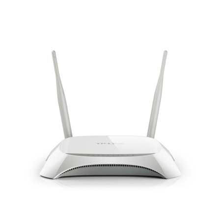 TP-LINK 3G/4G Router TL-MR3420 802.11n, 300 Mbit/s, 10/100 Mbit/s, Ethernet LAN (RJ-45) ports 4, 3G/4G via optional USB adapter,