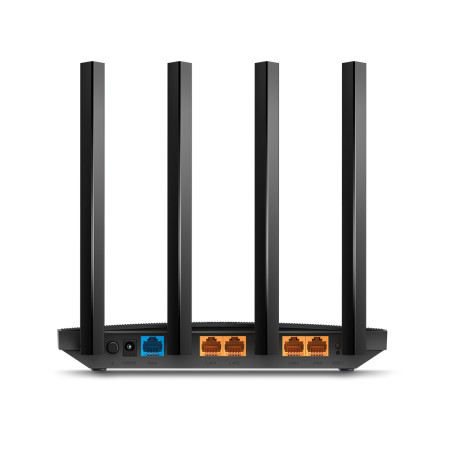 TP-LINK AC1900 Wireless MU-MIMO Wi-Fi 5 Router Archer C80 802.11ac, 1300+600 Mbit/s, 10/100/100 Mbit/s, Ethernet LAN (RJ-45) por