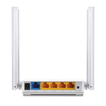 TP-LINK Dual Band Router Archer C24 802.11ac, 300+433 Mbit/s, 10/100 Mbit/s, Ethernet LAN (RJ-45) ports 4, MU-MiMO Yes, Antenna 