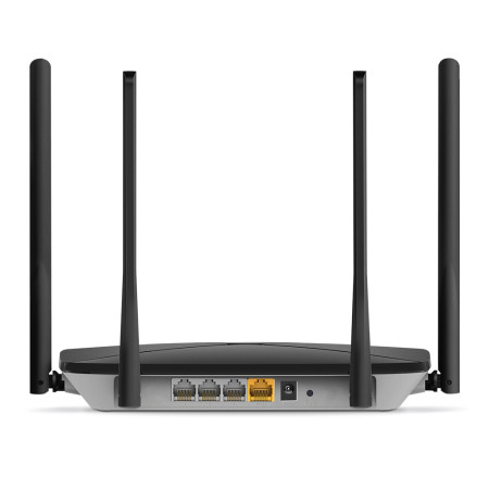 Mercusys AC1200 Wireless Dual Band Gigabit Router AC12G 802.11ac, 300+867 Mbit/s, 10/100/1000 Mbit/s, Ethernet LAN (RJ-45) ports