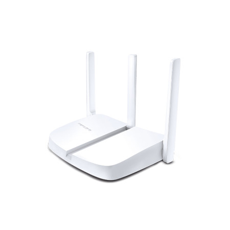 Mercusys Wireless N Router MW305R 802.11n, 300 Mbit/s, 10/100 Mbit/s, Ethernet LAN (RJ-45) ports 3, Antenna type 3xFixed, White