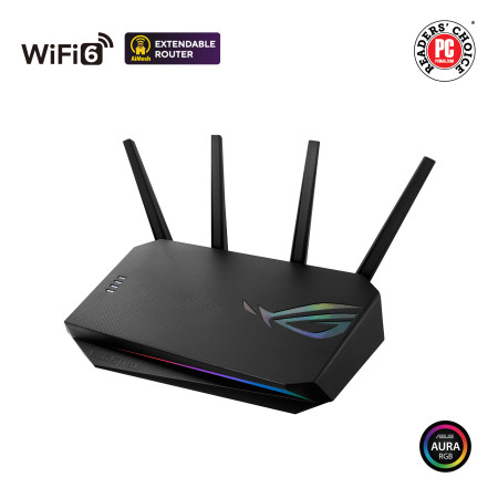 Asus Wireless Router ROG STRIX GS-AX5400 Ethernet LAN (RJ-45) ports 4, Antenna type External antenna x 4