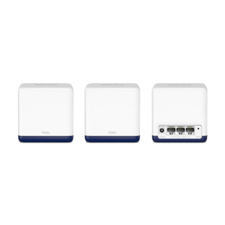 Mercusys AC1900 Whole Home Mesh Wi-Fi System Halo H50G (3-Pack) 802.11ac, 1300+600 Mbit/s, Ethernet LAN (RJ-45) ports 3, Mesh Su