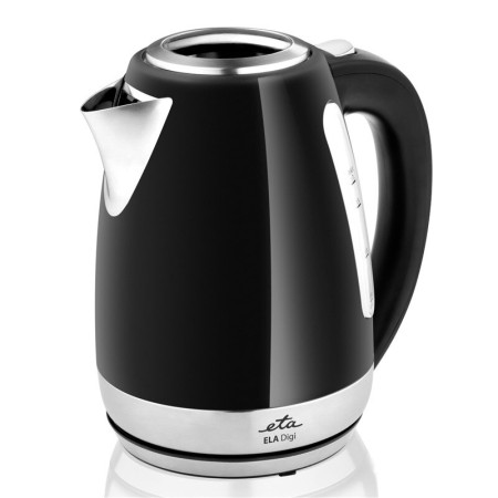 ETA Kettle Ela Digi ETA959890020 Electric, 2200 W, 1.7 L, Stainless steel, 360 rotational base, Black