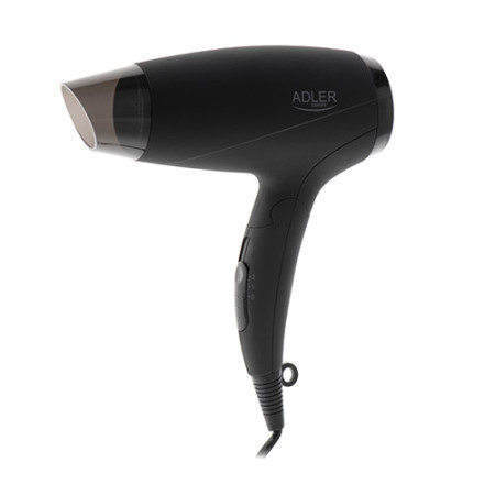 Adler Hair Dryer AD 2266 1200 W, Number of temperature settings 2, Black