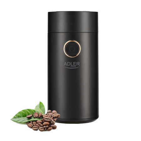 Adler Coffee Mill AD 4446bg 150 W, Coffee beans capacity 75 g, Black