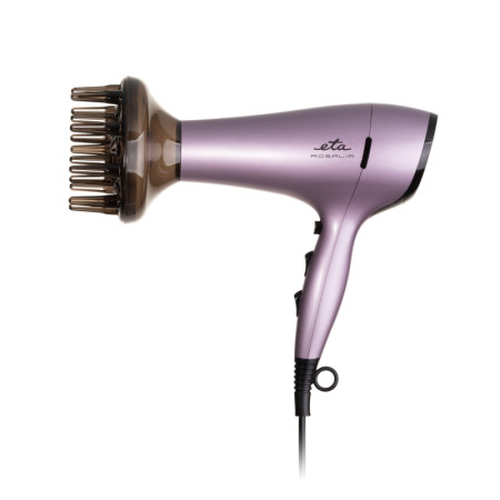 ETA Hair Dryer ETA431990000 Rosalia 2200 W, Number of temperature settings 3, Ionic function, Diffuser nozzle, Purple