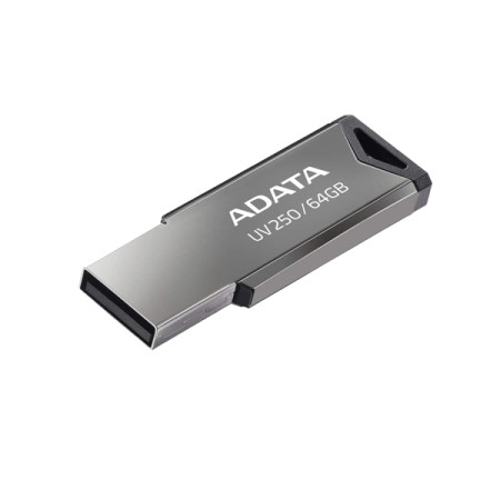 ADATA USB Flash Drive UV250 64 GB, USB 2.0, Silver