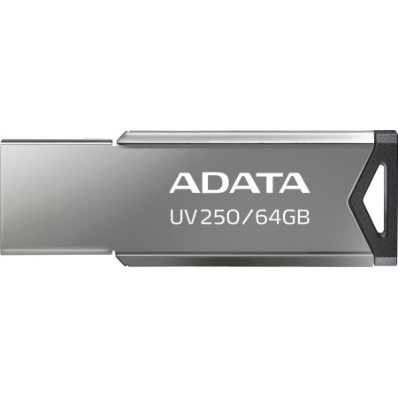 ADATA USB Flash Drive UV250 64 GB, USB 2.0, Silver