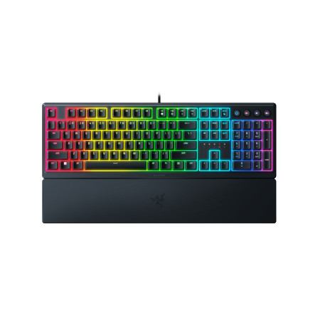 Razer Gaming Keyboard Ornata V3 RGB LED light, RU, Wired, Black, Razer Mecha-Membrane, Numeric keypad