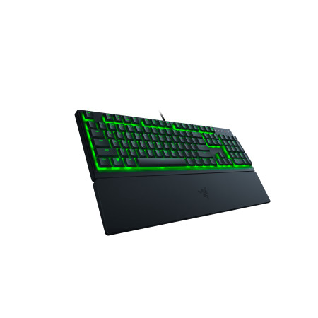 Razer Gaming Keyboard Ornata V3 X RGB LED light, NORD, Wired, Black, Silent Membrane, Numeric keypad