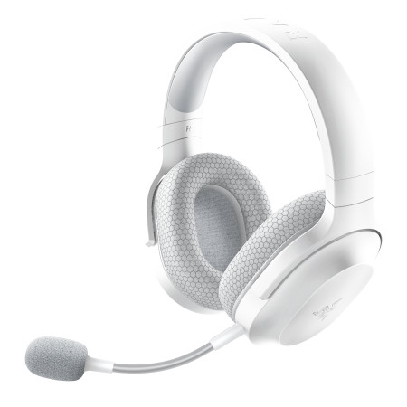 Razer Gaming Headset Barracuda X Mercury White, Wireless, On-Ear, Noise canceling