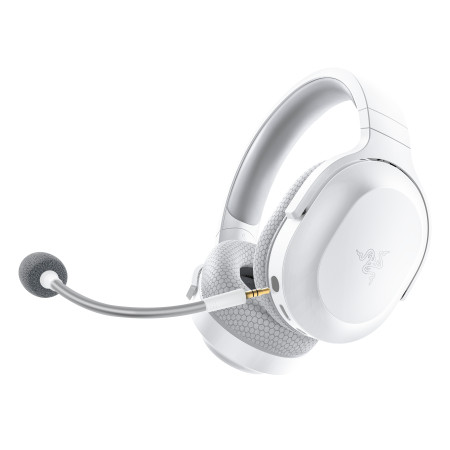 Razer Gaming Headset Barracuda X Mercury White, Wireless, On-Ear, Noise canceling