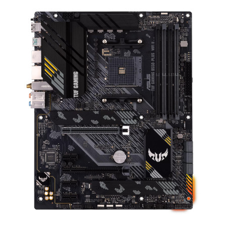 Asus TUF GAMING B550-PLUS WIFI II Processor family AMD, Processor socket AM4, DDR4 DIMM, Memory slots 4, Supported hard disk dri