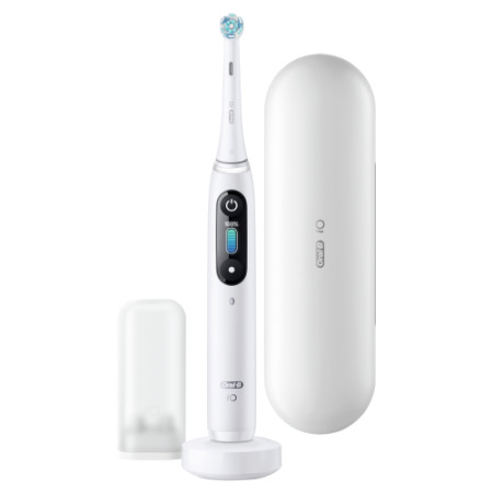 Oral-B Electric Toothbrush iO8 Series Rechargeable, For adults, Number of brush heads included 1, Number of teeth brushing modes