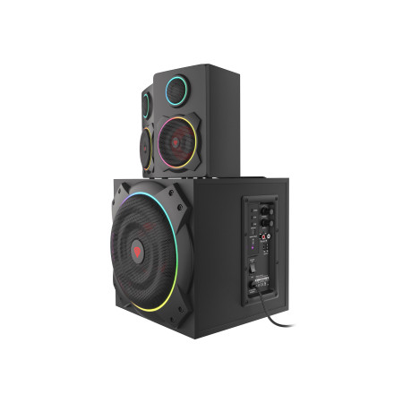 Genesis Helium 800BT Computer Speakers, Bluetooth, Wireless connection, Black