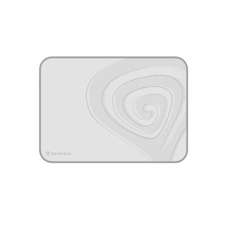 Genesis Mouse Pad Carbon 400 M Logo 250 x 350 x 3 mm, Gray/White