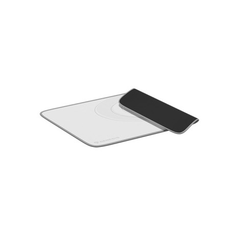 Genesis Mouse Pad Carbon 400 M Logo 250 x 350 x 3 mm, Gray/White