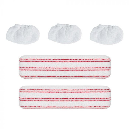 Polti Vaporetto Kit of 2 Cloths and 3 Sockettes PAEU0324 Suitable for Polti Vaporetto models: Pro, Classic, Forever Exclusive, E