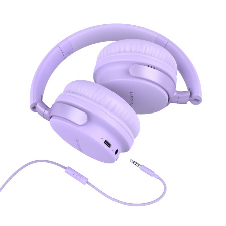 Energy Sistem Headphones Bluetooth Style 3 Lavender (Bluetooth, Deep Bass, High-quality voice calls, Foldable)