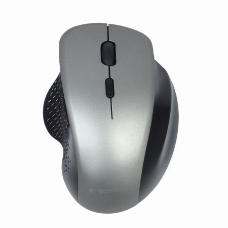 Gembird Wireless Optical mouse MUSW-6B-02-BG USB, Black-Spacegrey