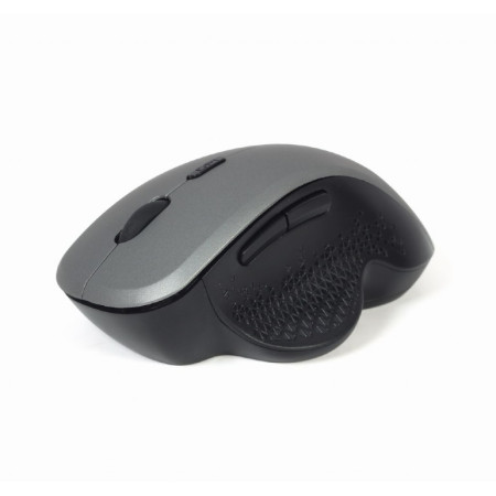 Gembird Wireless Optical mouse MUSW-6B-02-BG USB, Black-Spacegrey