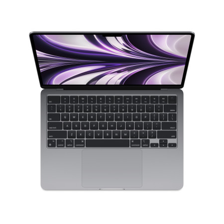 Apple MacBook Air Space Grey, 13.6 ", IPS, 2560 x 1664, Apple M2, 8 GB, SSD 256 GB, Apple M2 8-core GPU, Without ODD, macOS, 802