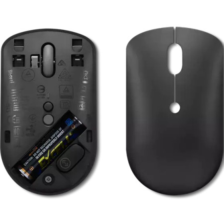 Lenovo Wireless Compact Mouse 400 Black, 2.4G Wireless via USB-C receiver