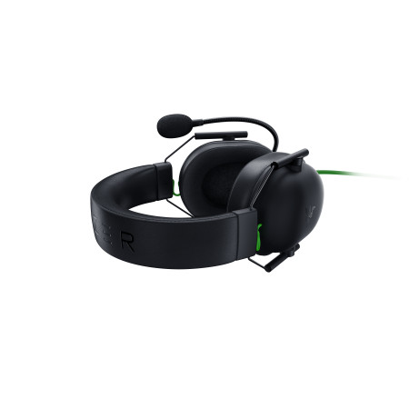 Razer Esports Headset BlackShark V2 X Wired, Over-ear, Microphone, Black, 3.5 mm, Noise canceling, Black