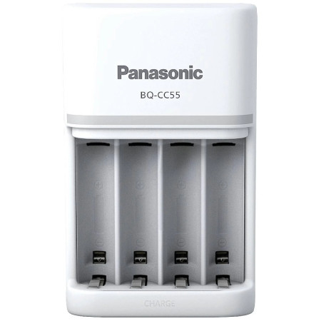 Panasonic Battery Charger ENELOOP BQ-CC55E AA/AAA, 1.5 hours