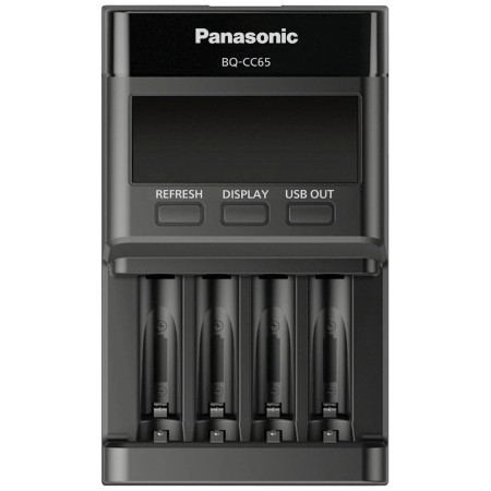 Panasonic Battery Charger ENELOOP Pro BQ-CC65E AA/AAA, 2 hours