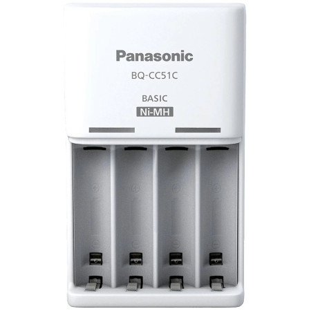 Panasonic Battery Charger ENELOOP BQ-CC51E AA/AAA, 10 hours