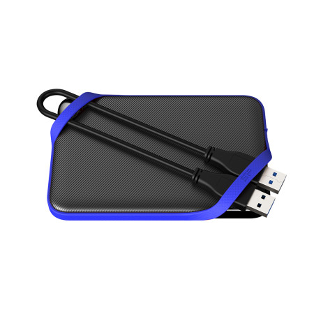 Silicon Power Portable Hard Drive ARMOR A62 GAME 2000 GB, USB 3.2 Gen1, Black/Blue