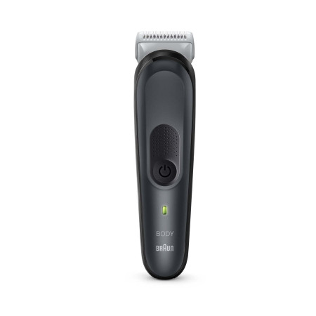 Braun Body Groomer BG3340 Cordless and corded, Operating time (max) 80 min, NiMH, Black/Grey