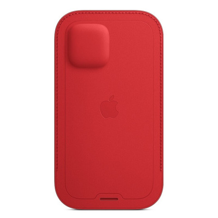 Apple 12, 12 Pro Leather Sleeve with MagSafe Red