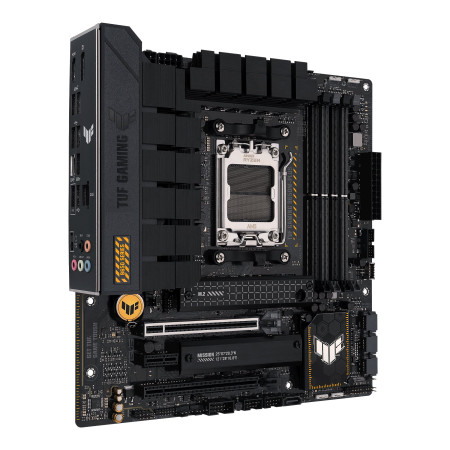 Asus TUF GAMING B650M-PLUS Processor family AMD, Processor socket AM5, DDR5 DIMM, Memory slots 4, Supported hard disk drive inte