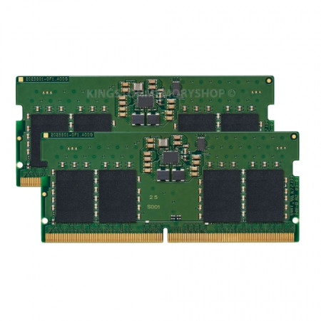 Kingston KCP548SS6K2/16 16 Kit (8GBx2) GB, SODIMM, 4800 MHz, Notebook, Registered No, ECC No