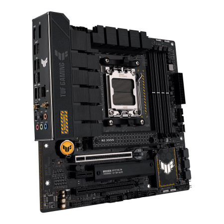 Asus TUF GAMING B650M-PLUS WIFI Processor family AMD, Processor socket AM5, DDR5 DIMM, Memory slots 4, Supported hard disk drive