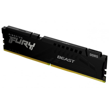 Kingston Fury Beast 16 GB, DDR5, 5200 MHz, PC/server, Registered No, ECC No, 1x16 GB