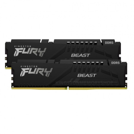 Kingston Fury Beast RGB 32 Kit (16GBx2) GB, DDR5, 5600 MHz, PC/server, Registered No, ECC No, 2x16 GB