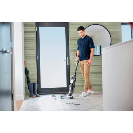 Bissell Vacuum Cleaner CrossWave HF3 Cordless Pro Handstick, Washing function, 22.2 V, Operating time (max) 25 min, Black/White,