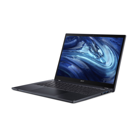 Acer TravelMate TMP414-52-784K Blue, 14 ", IPS, WUXGA, 1920 x 1200, Intel Core i7, i7-1260P, 16 GB, SSD 512 GB, Intel Iris Xe Gr