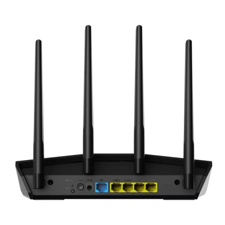 Asus Wireless AX3000 Dual Band WiFi 6 RT-AX57 802.11ax, 2402+574 Mbit/s, 10/100/1000 Mbit/s, Ethernet LAN (RJ-45) ports 4, Anten