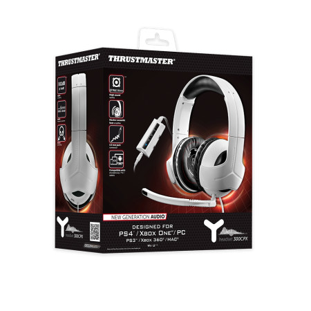 Thrustmaster Gaming Headset Y-300CPX Built-in microphone, White, Wired