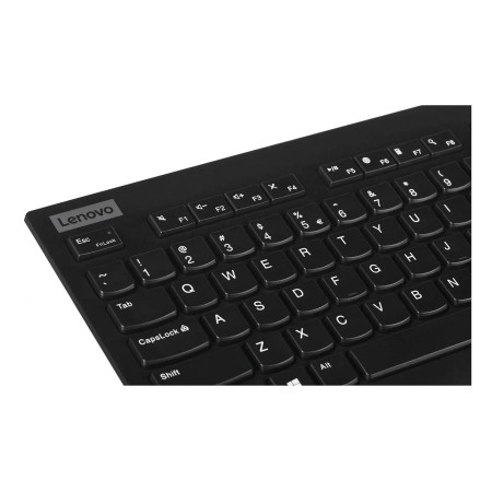 Lenovo Keyboard II Smartcard Black, USB