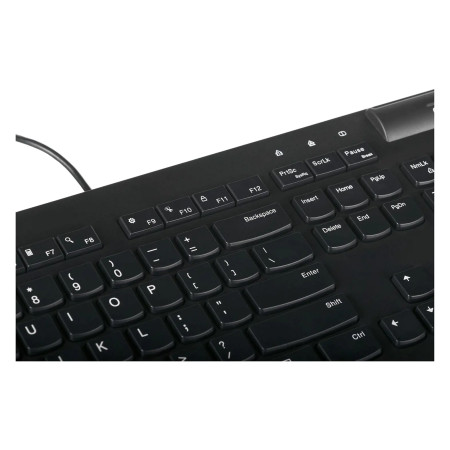 Lenovo Keyboard II Smartcard Black, USB