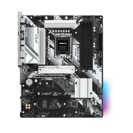 ASRock B760 PRO RS/D4 Processor family Intel, Processor socket LGA1700, DDR4 DIMM, Memory slots 4, Supported hard disk drive int