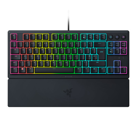 Razer Ornata V3 Tenkeyless RGB LED light, US, Wired, Black, Mechanical Gaming keyboard